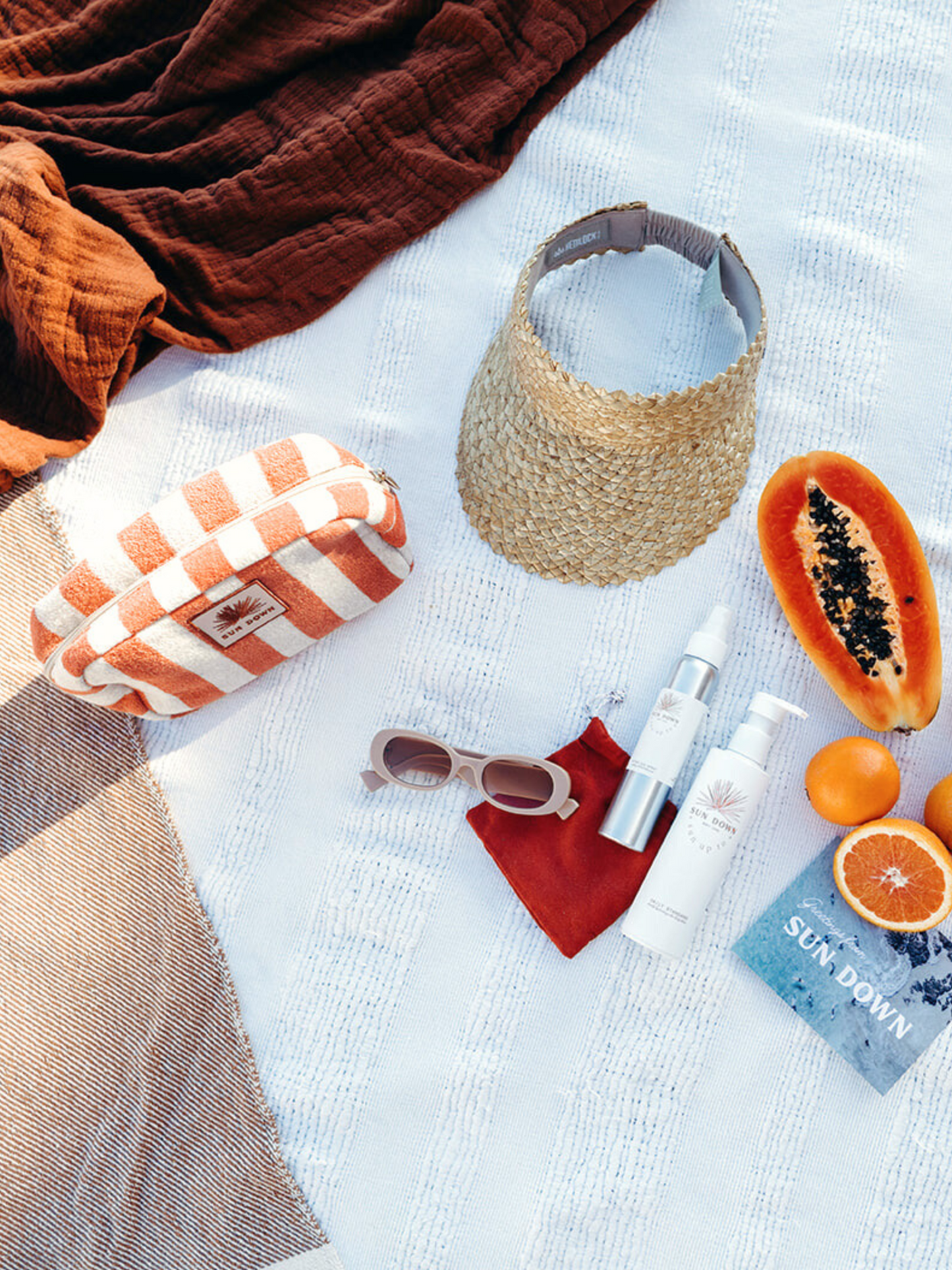 Terry Cloth Travel Bag