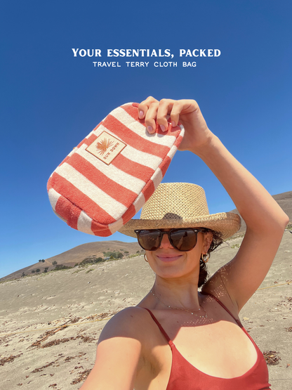 Terry Cloth Travel Bag